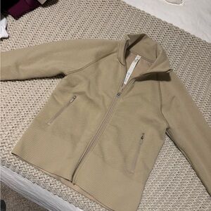 Lululemon Tan Zip-Up Jacket